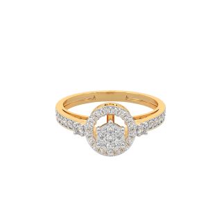 Lucy Round Diamond Engagement Ring